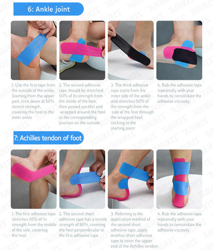 Aolikes 3520 Kinesiology Tape Sports Muscle Patch