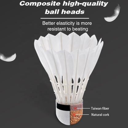 ALPSPORT 303 Badminton Balls [Tube Goose Feather] - 3PCS