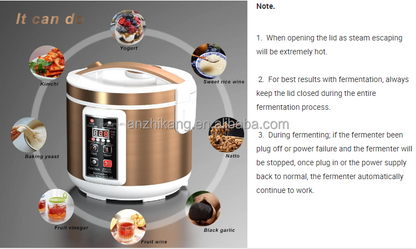 3.5L Yogurt Making Machine and Black garlic Fermentation Machine [Multifunction]