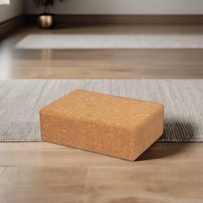 TOPKO Cork Yoga Block [Eco-friendly EVA]