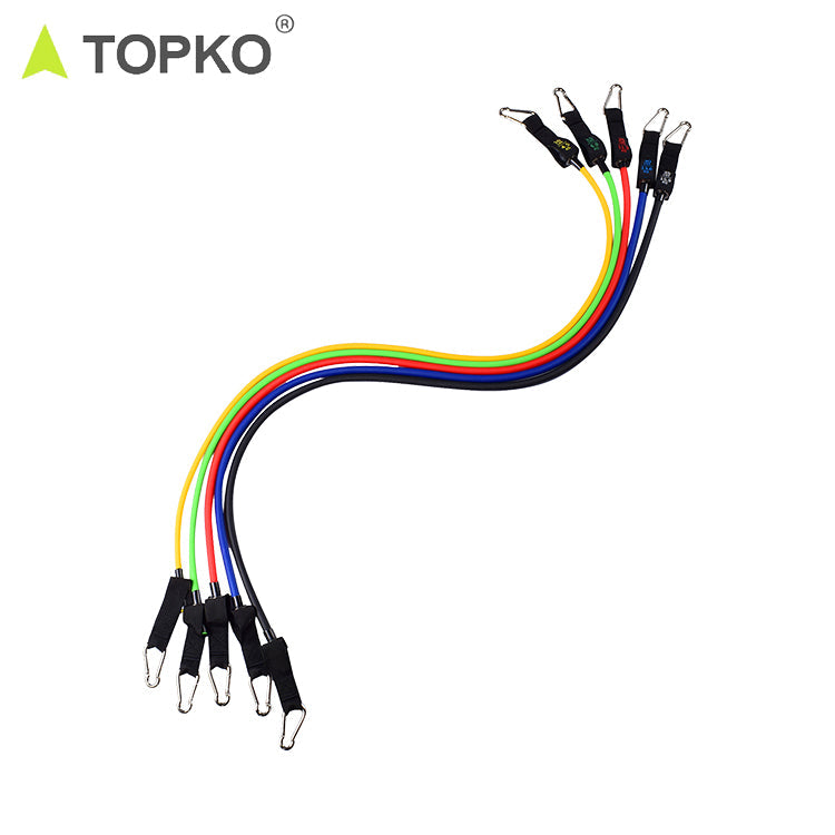 TOPKO Resistance Band Tube Set [Versatile and Portable]