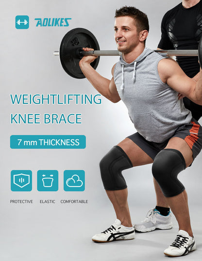 Aolikes 7904 Adjustable Knee Compression Sleeves