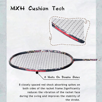 ALPSPORT 6U/G5 HQ Badminton Racket [Full Carbon Fiber] -1PC