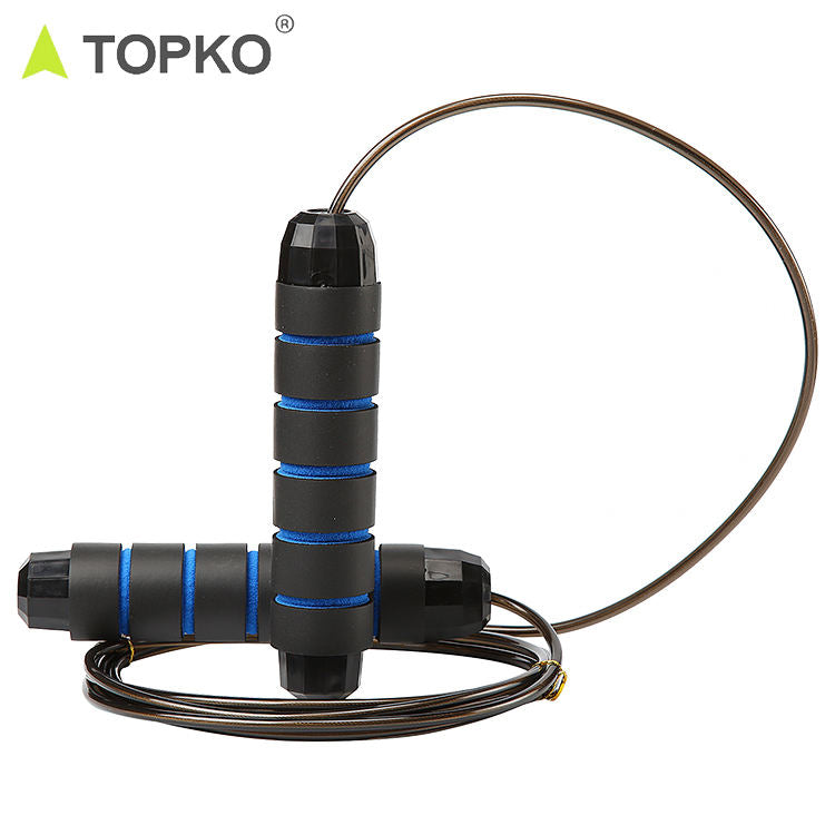 TOPKO Durable Jumping Rope with Foam Handles