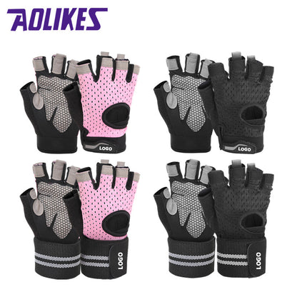 Aolikes C-113 Unisex Anti-Slip Sports Gloves