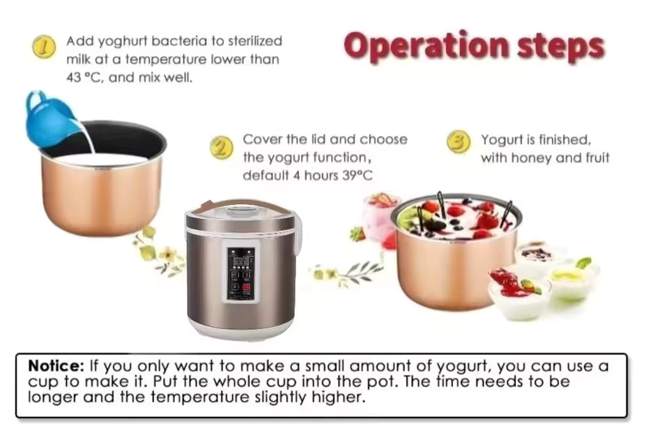 6L Yogurt Making Machine and Black garlic Fermentation Machine [Multifunction]
