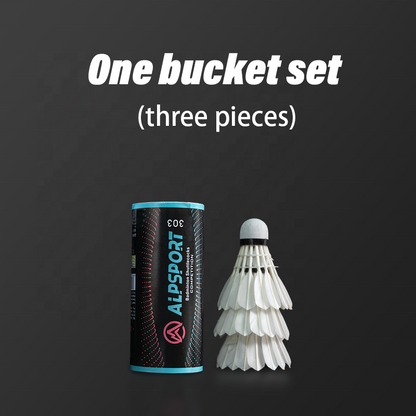 ALPSPORT 303 Badminton Balls [Tube Goose Feather] - 3PCS