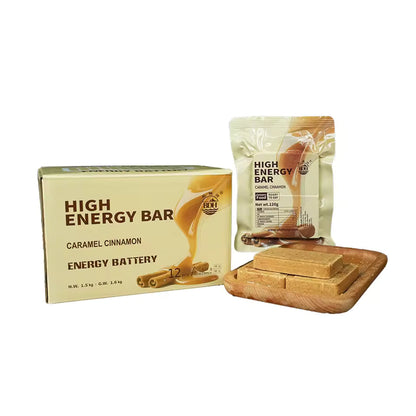 High Energy Bar 120g Exp. Date 2045 - CARAMEL CINNAMON