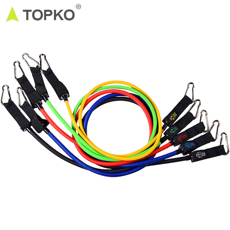 TOPKO Resistance Band Tube Set [Versatile and Portable]