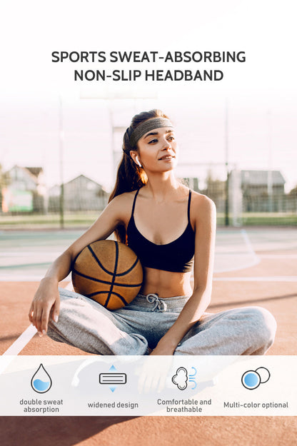 Aolikes C-2103 Non-Slip Silicone Sports Headband