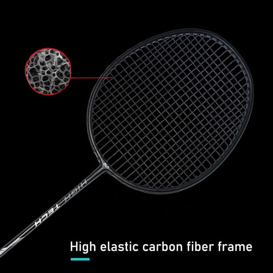 ALPSPORT RR 4U Badminton Racket - ALP G4 [100% Original Design Carbon Fiber] 22-25Lbs - 1PC