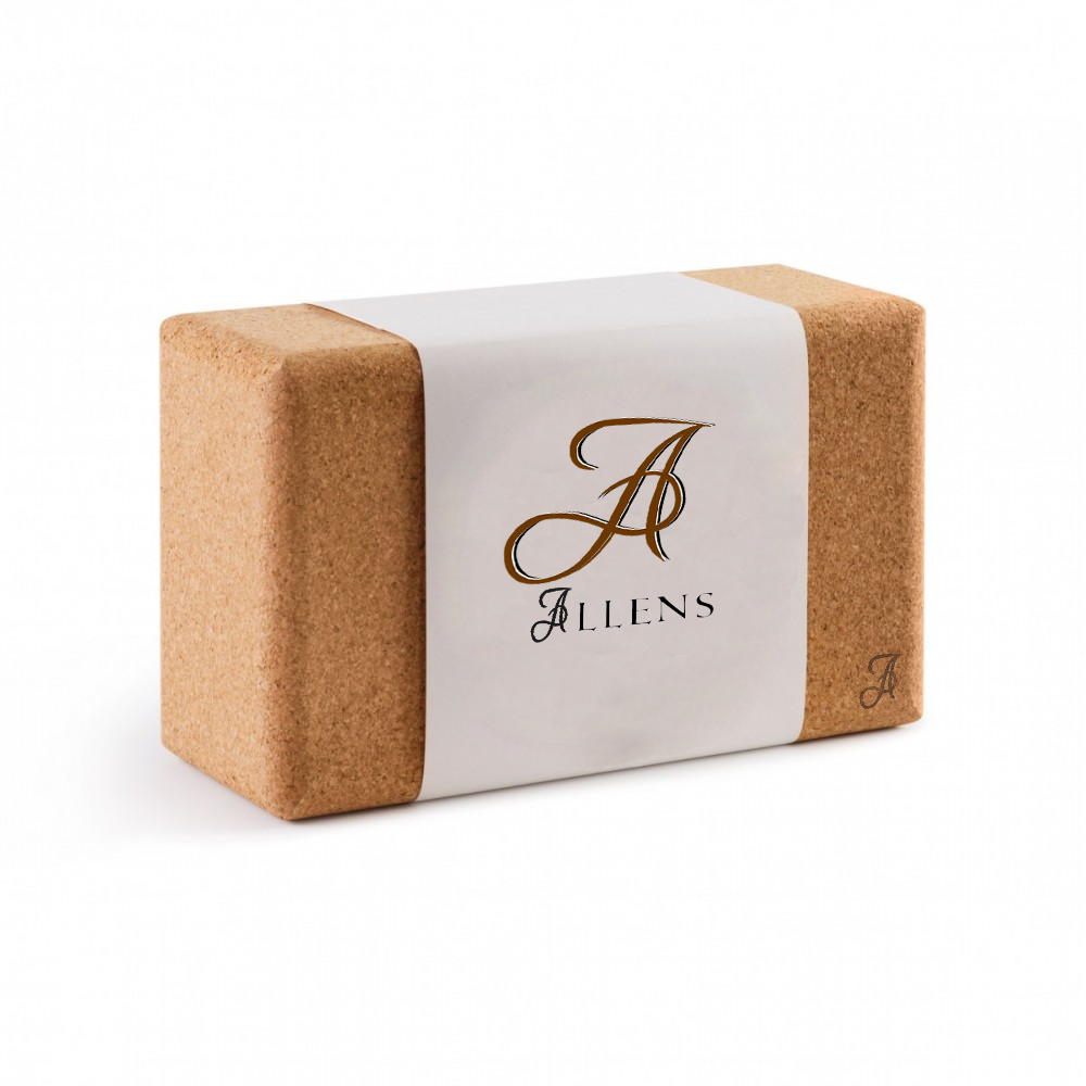TOPKO Cork Yoga Block [Eco-friendly EVA]