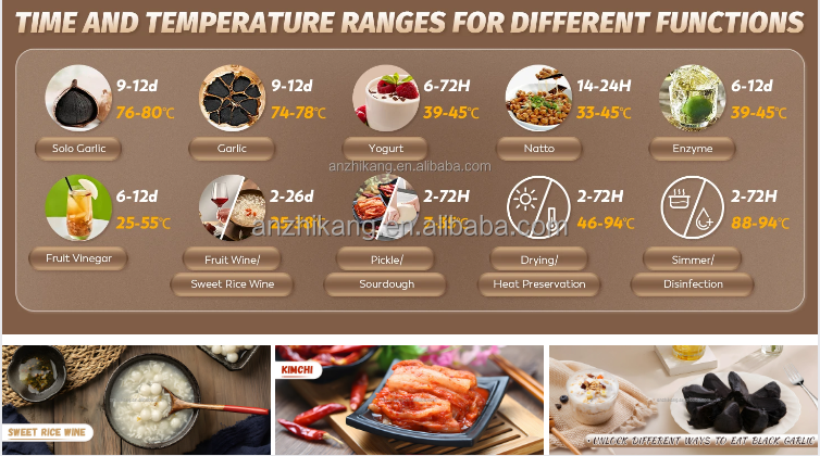 6L Yogurt Making Machine and Black garlic Fermentation Machine [Multifunction]