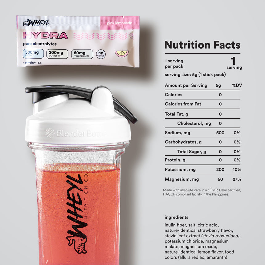 HYDRA Pure Electrolytes - PINK LEMONADE