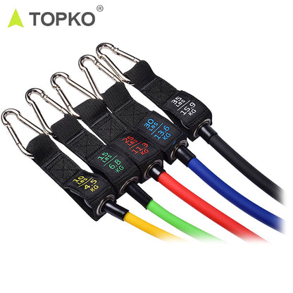 TOPKO Resistance Band Tube Set [Versatile and Portable]