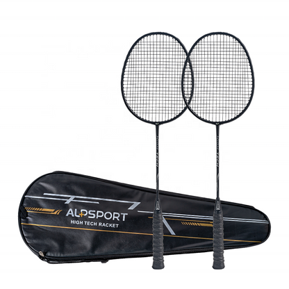 ALPSPORT RR 4U Badminton Racket - ALP G4 [100% Original Design Carbon Fiber] 22-25Lbs - 1PC