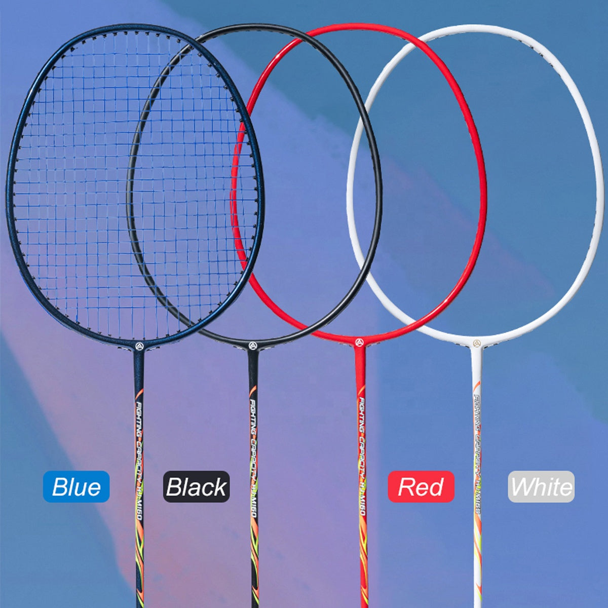 ALPSPORT LT 4U/G4 Badminton Racket 22-26lbs - 1 PC BLACK