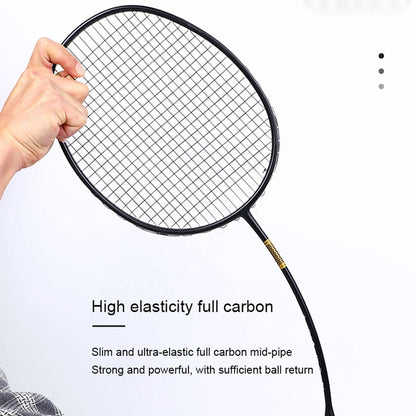 ALP SPORT 1pc - ALP ZJ 4U 100% Carbon Fiber Super Light 28Lbs Professional Badminton Racket