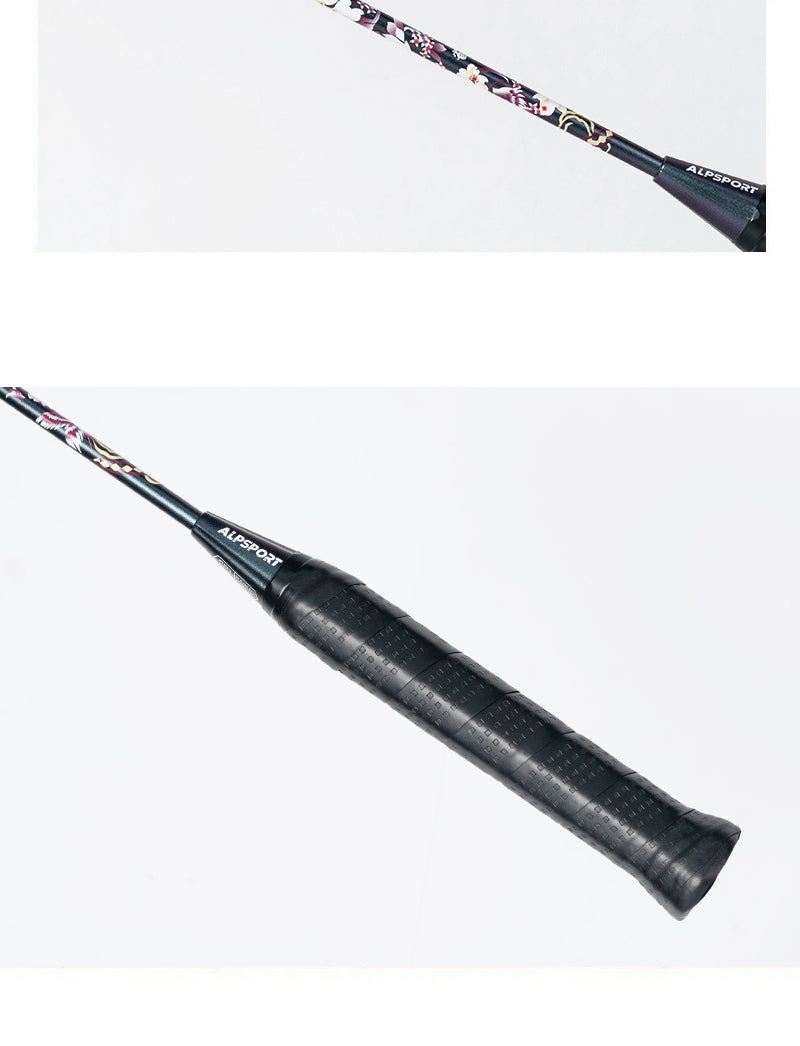 ALPSPORT 6U/G5 HQ Badminton Racket [Full Carbon Fiber] -1PC