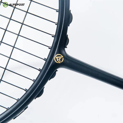 ALPSPORT BLACK XHP - ALP XHP 6U/G4  Badminton Racket With Grips [Full Carbon Fiber]- 1 PC BLACK
