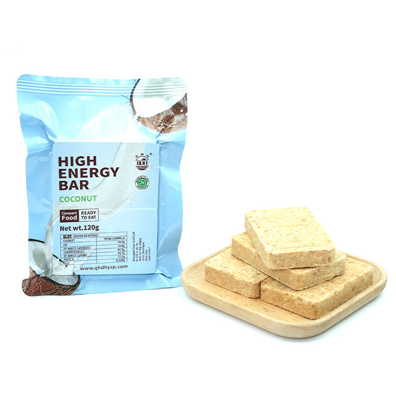 1 BOX - High Energy Bar 120g x 12 pcs - COCONUT - Exp. Date 2044