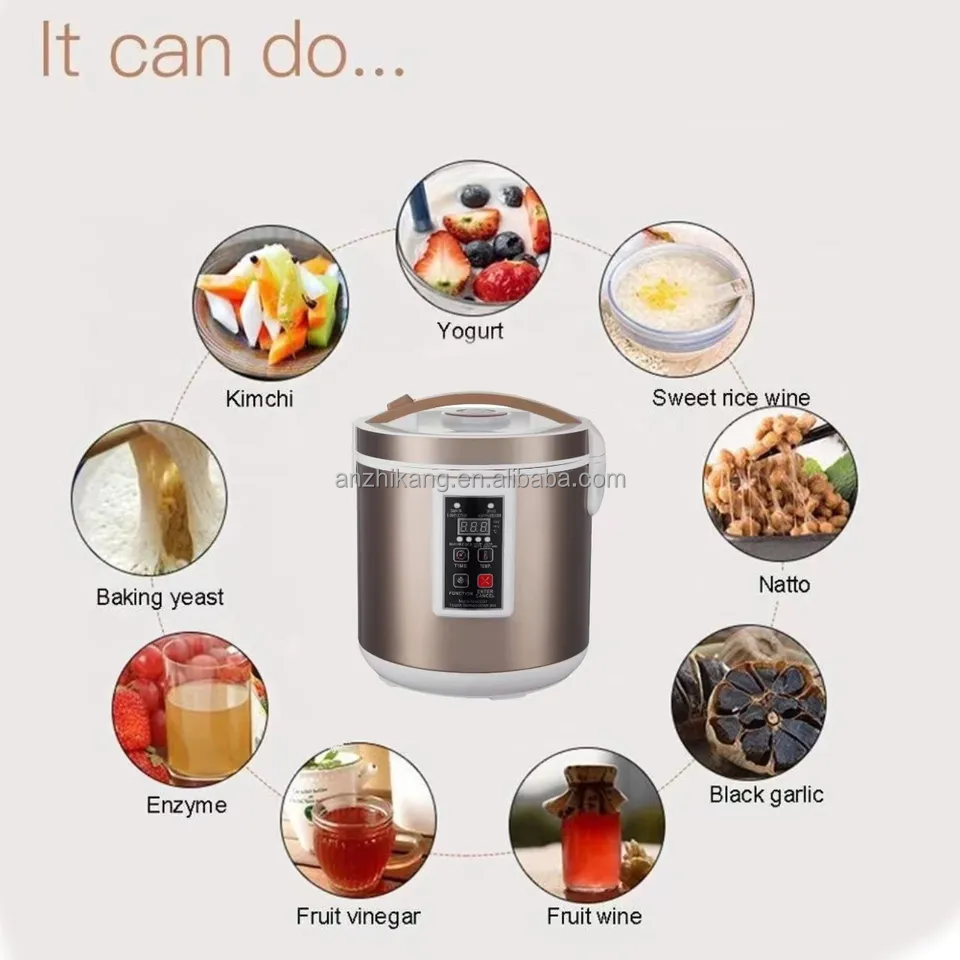 6L Yogurt Making Machine and Black garlic Fermentation Machine [Multifunction]