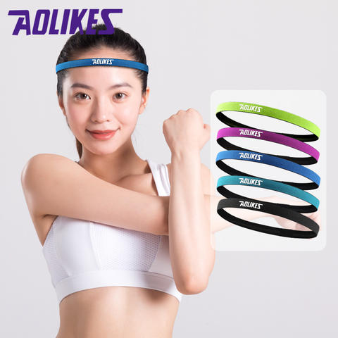 Aolikes 2101 Non-Slip Elastic Sports Headbands
