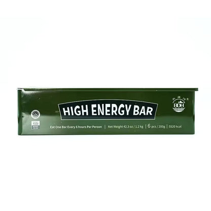 1 TIN High Energy Bar [200g x 6pcs] Exp. Date August 2043