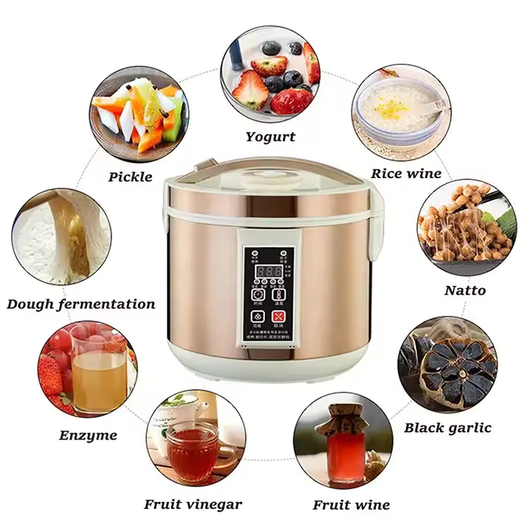 3.5L Yogurt Making Machine and Black garlic Fermentation Machine [Multifunction]