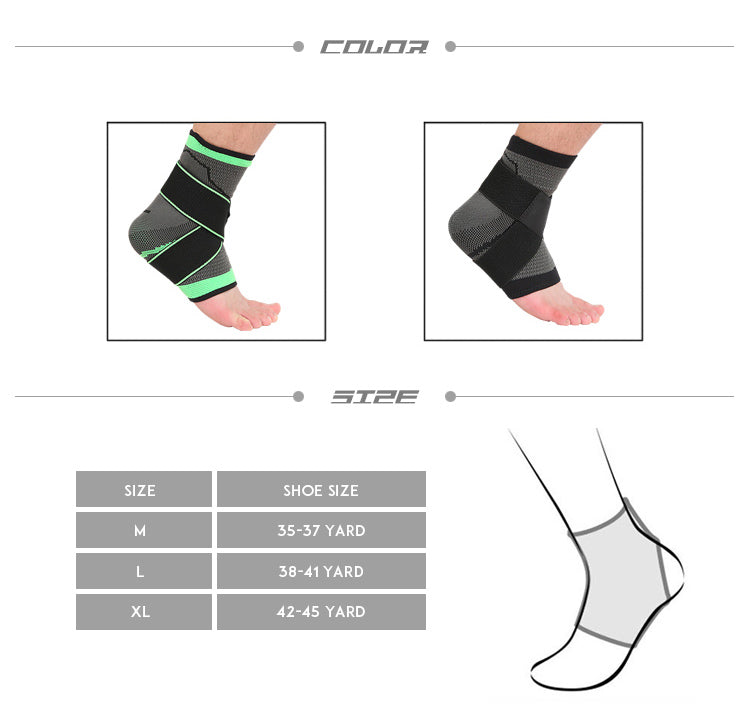 Aolikes 7529 Breathable Knitted Ankle Sleeves