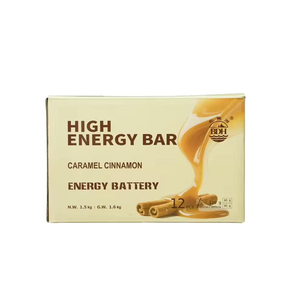 High Energy Bar 120g Exp. Date 2045 - CARAMEL CINNAMON