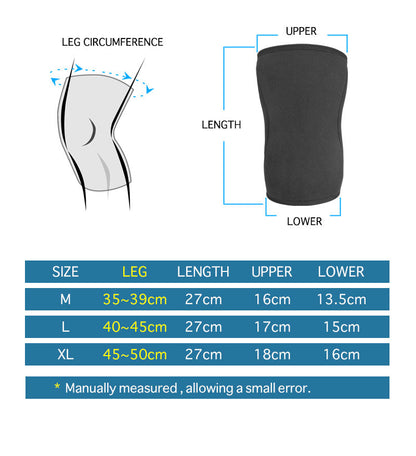 Aolikes 7904 Adjustable Knee Compression Sleeves