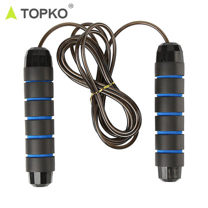 TOPKO Durable Jumping Rope with Foam Handles