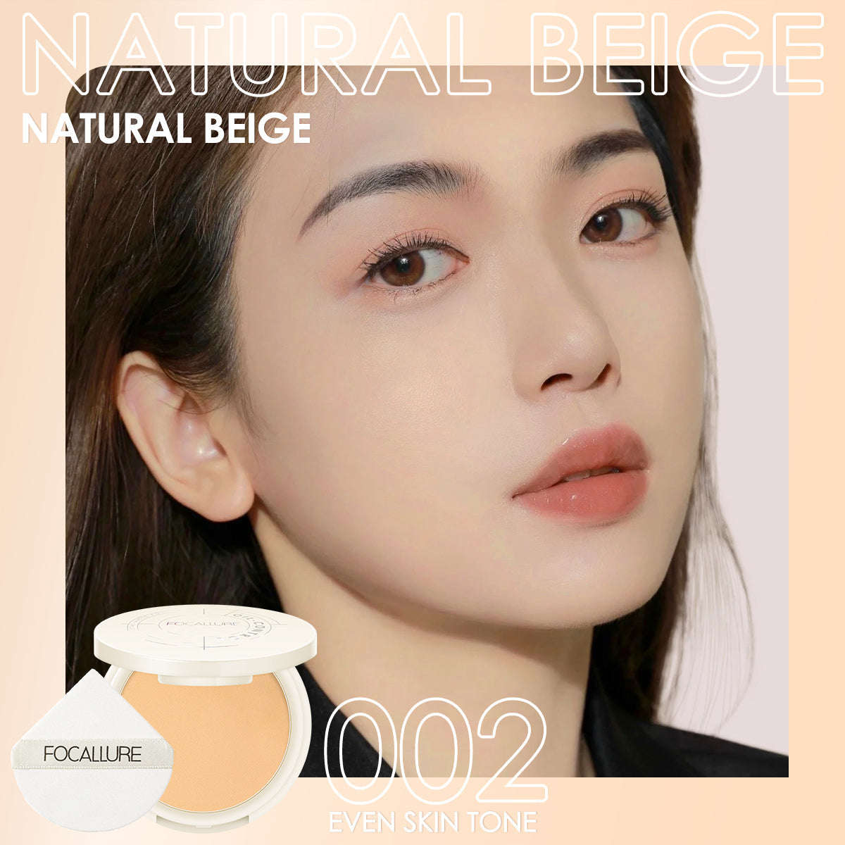 FOCALLURE Oil Control Matte Powder [ Natural Long Lasting ]