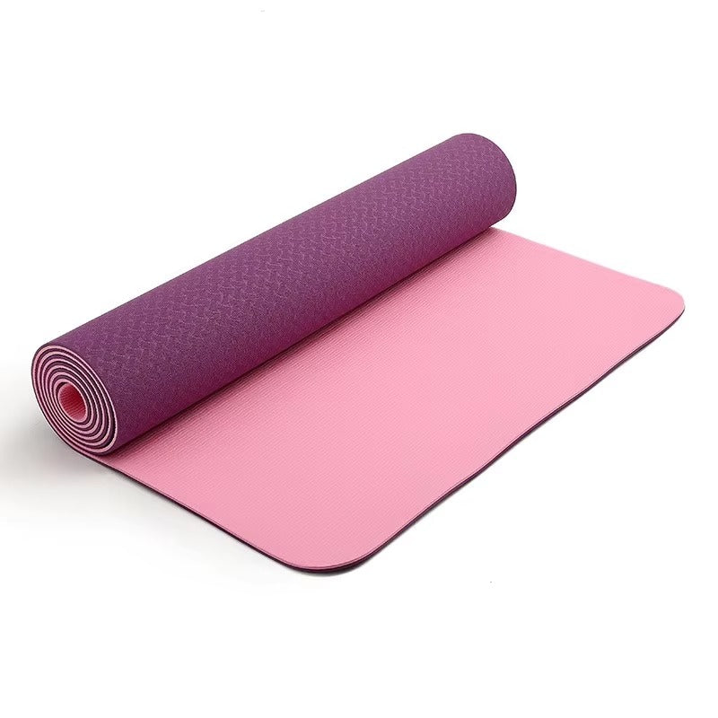 TOPKO TPE Dual Color Pilates Yoga Mat