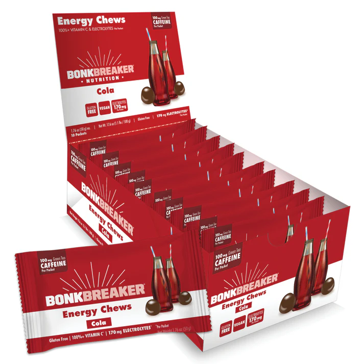 Bonk Breaker Energy Chews - Cola w/ Caffeine - 1 pack
