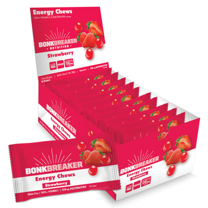 Bonk Breaker Energy Chews - Strawberry - 1 pack