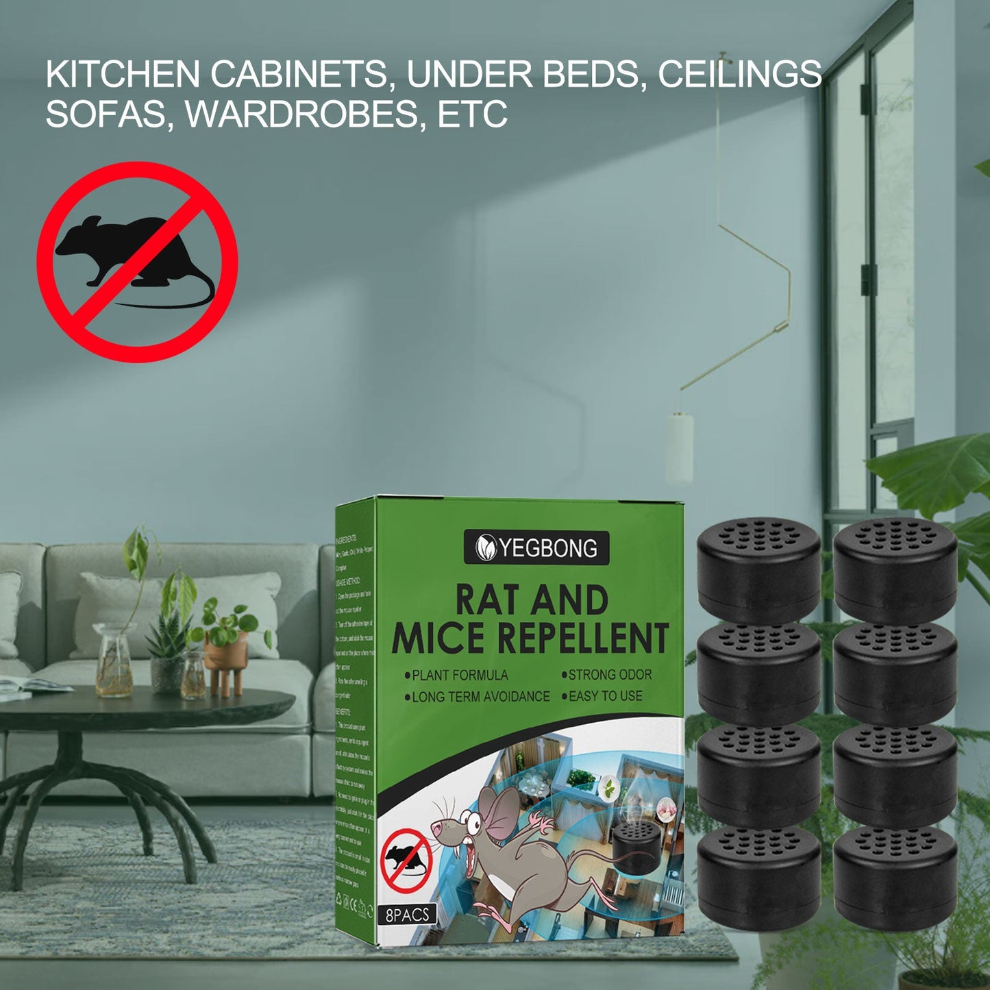 Yegbong RAT AND MOUSE REPELLENT
