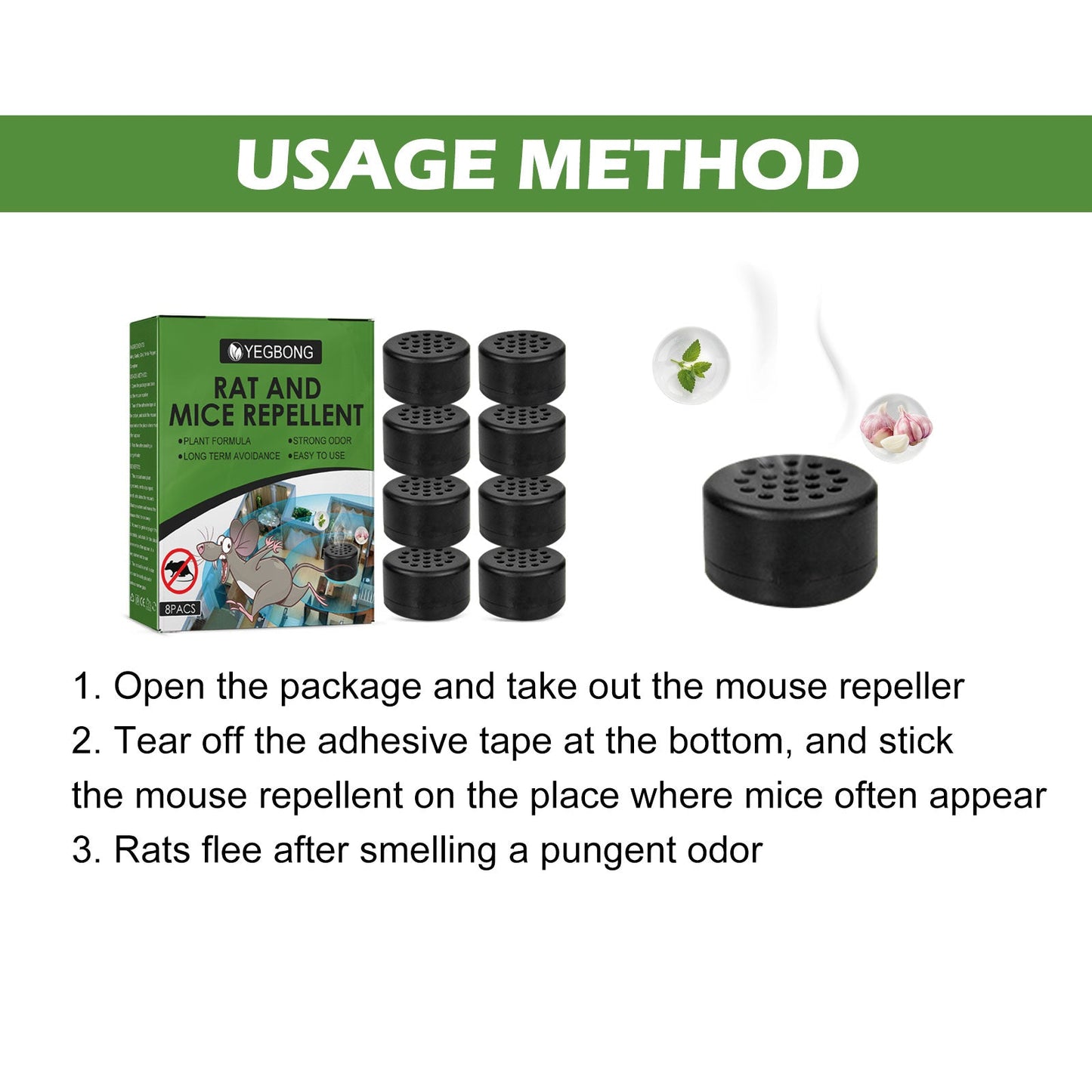 Yegbong RAT AND MOUSE REPELLENT