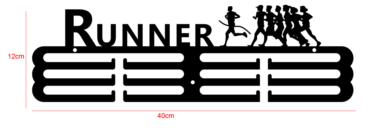Medal Hanger - RUNNER (Metal)