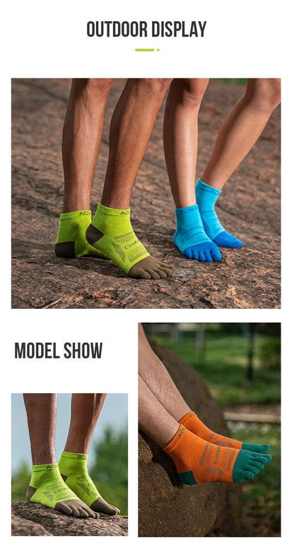 AONIJIE E4838 Sports Five Finger Socks [3 pairs]