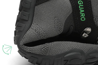 Saguaro VITALITY V - Barefoot Minimalist Hiking Shoes - BLACK