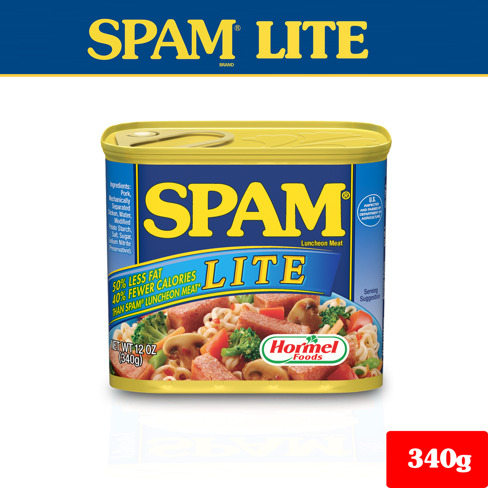 1 CASE SPAM® Luncheon Meat Lite (340g x12 cans)