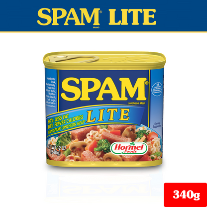 1 CASE SPAM® Luncheon Meat Lite (340g x12 cans)
