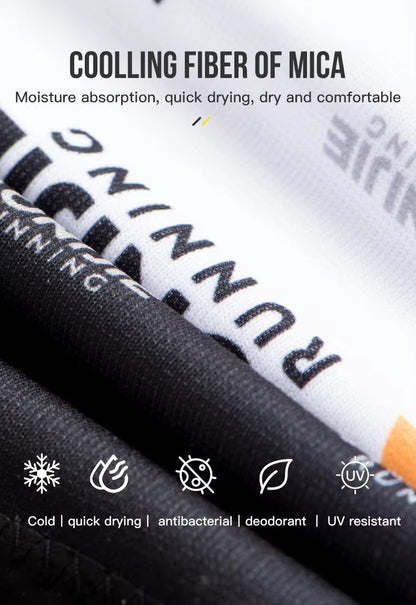 AONIJIE Sports Ice Towel - WHITE