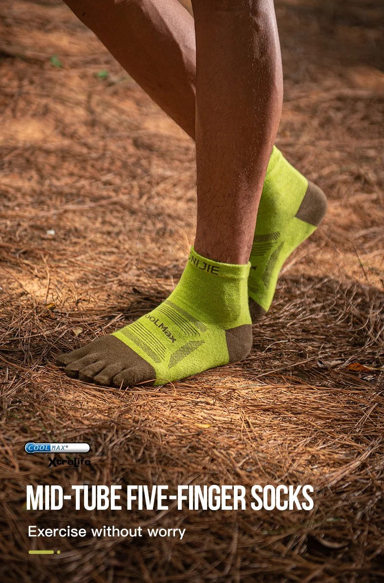 AONIJIE E4838 Sports Five Finger Socks [3 pairs]