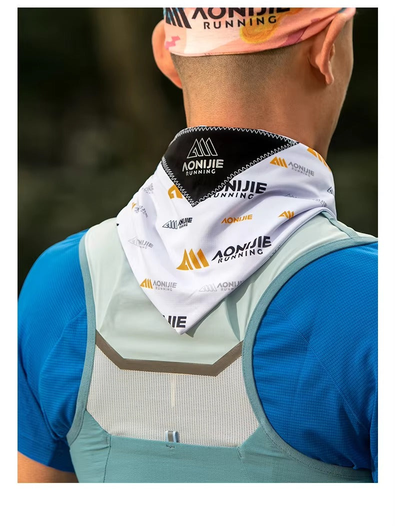 AONIJIE Sports Ice Towel - WHITE