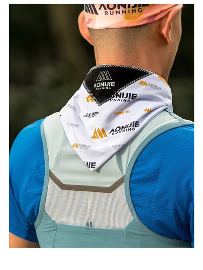 AONIJIE Sports Ice Towel - WHITE