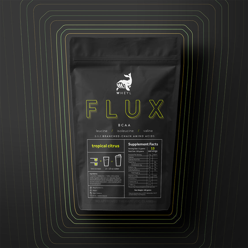 FLUX BCAA TROPICAL CITRUS 165g