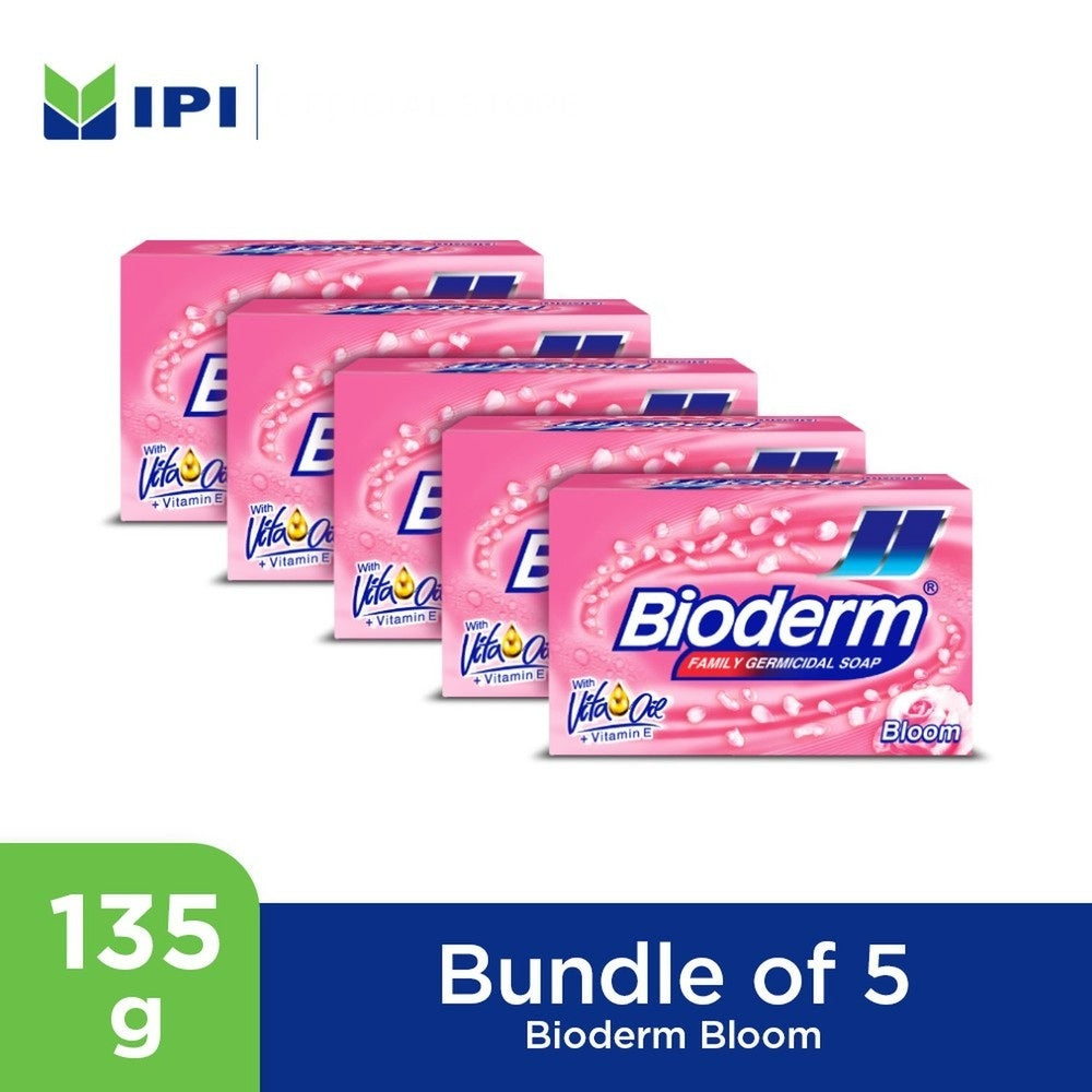 BIODERM Bloom Soap 135g Box [Bundle of 5]